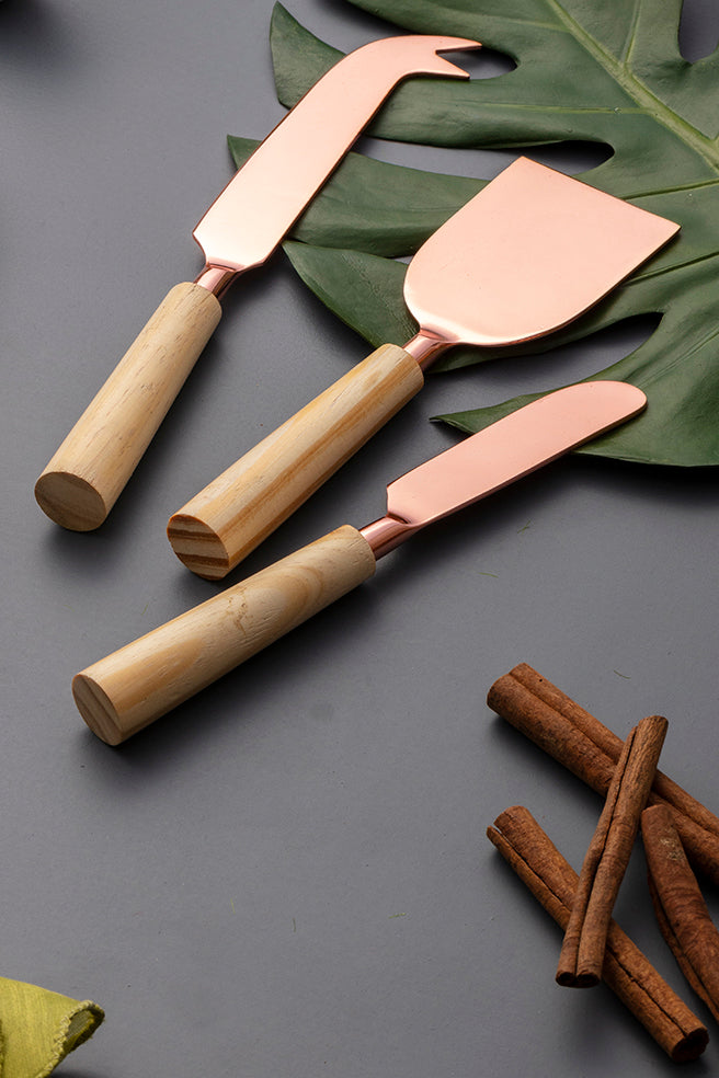 FRANCES CHEESE KNIFE SET - Studio Kiklee By Simrat Kohli