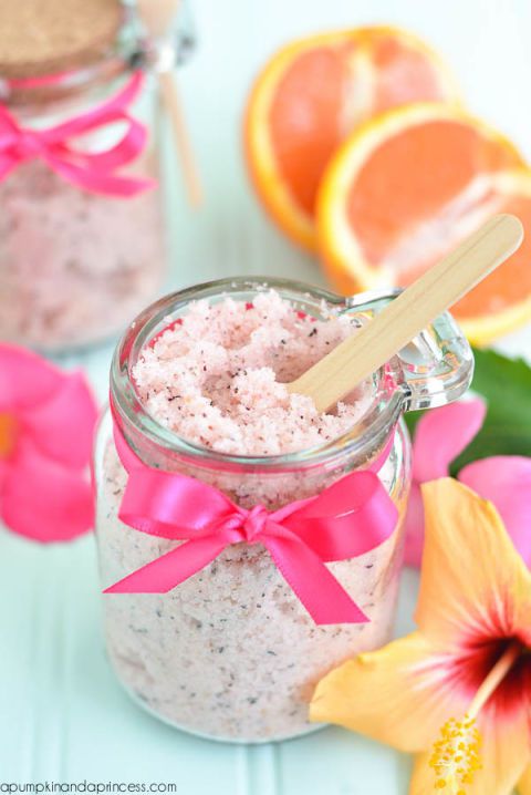 DIY Passion Tea Sugar Scrub