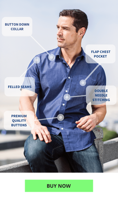 The Best Shirt Ever | Waterproof, stain-resistant, sweat-wicking shirt ...
