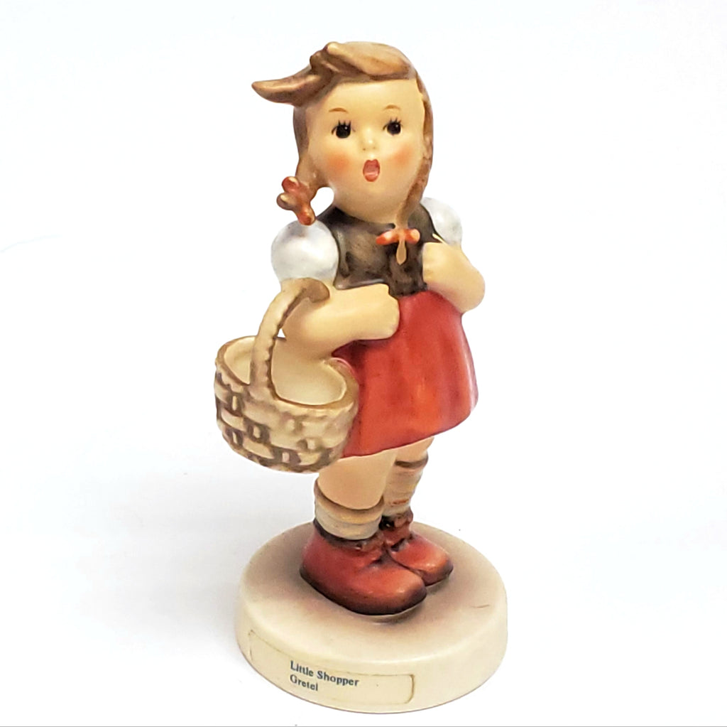 1) Genuine M.I. Hummel - Goebel "Little Shopper Gretel" Figurine #96 G – Zsinta