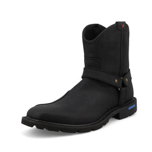 Twisted X 8" Black Motorcycle Boots (MXTP004) - One Tribe Foundation