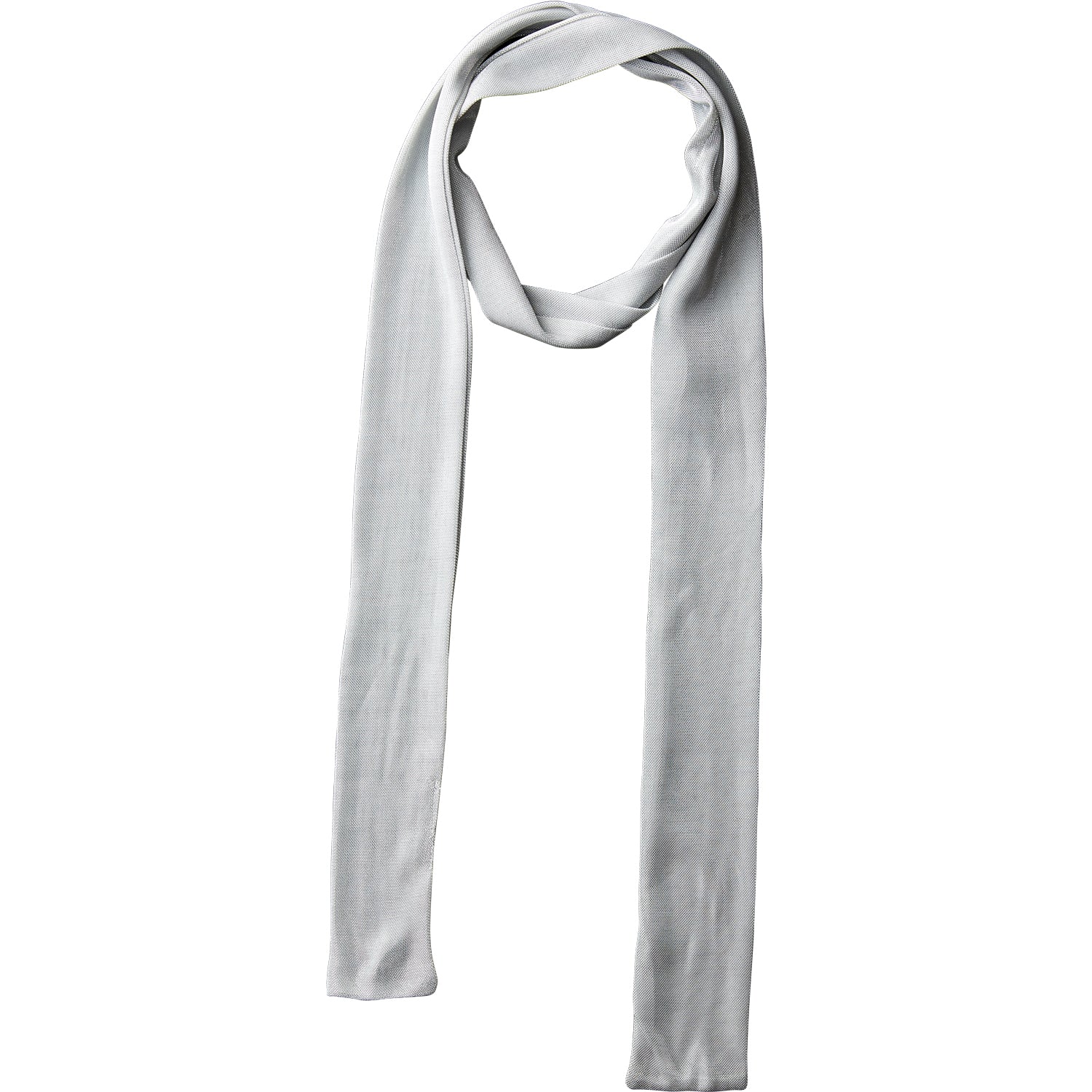 silver scarf