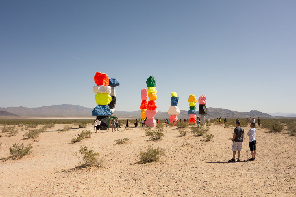 7 magic mountains in Nevada desert