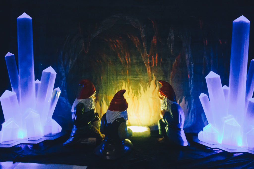 glowing crystals and garden gnomes Jim shaw wig museum marciano art foundation