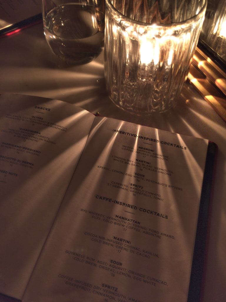 nomad la bar menu by candlelight  