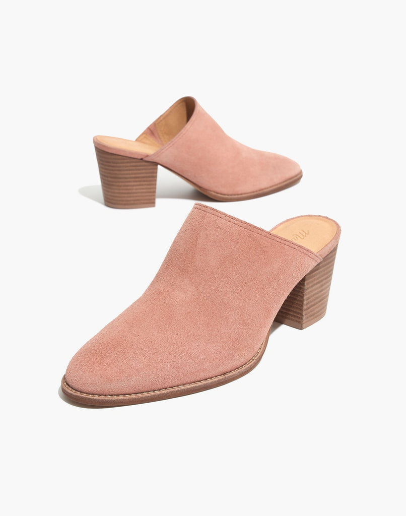 made well pink harper clog mules