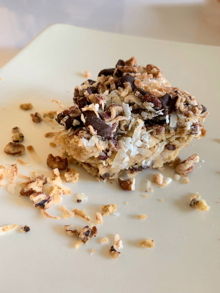 white bean tahini blondies Pamela Salzman Janna Conner