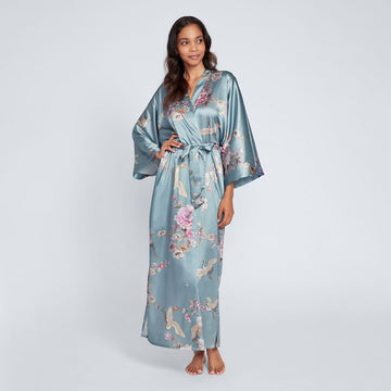 CITRUS BLAZE Kimono Robe for Women I Handmade in Bali – 1000welcomes