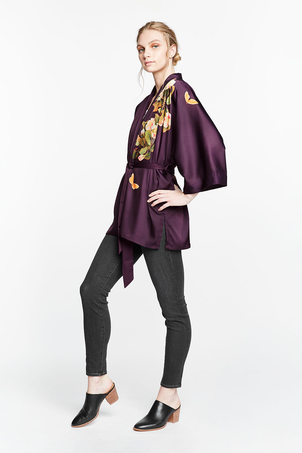 Peony & Butterfly Kimono Jacket