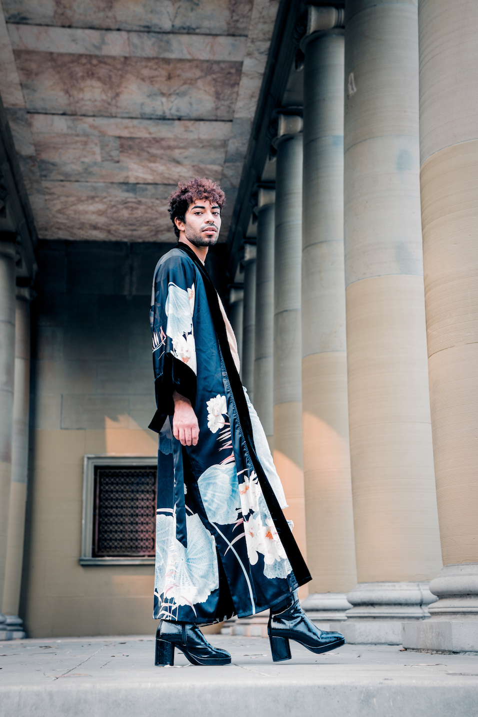 Street Style Kimono Men