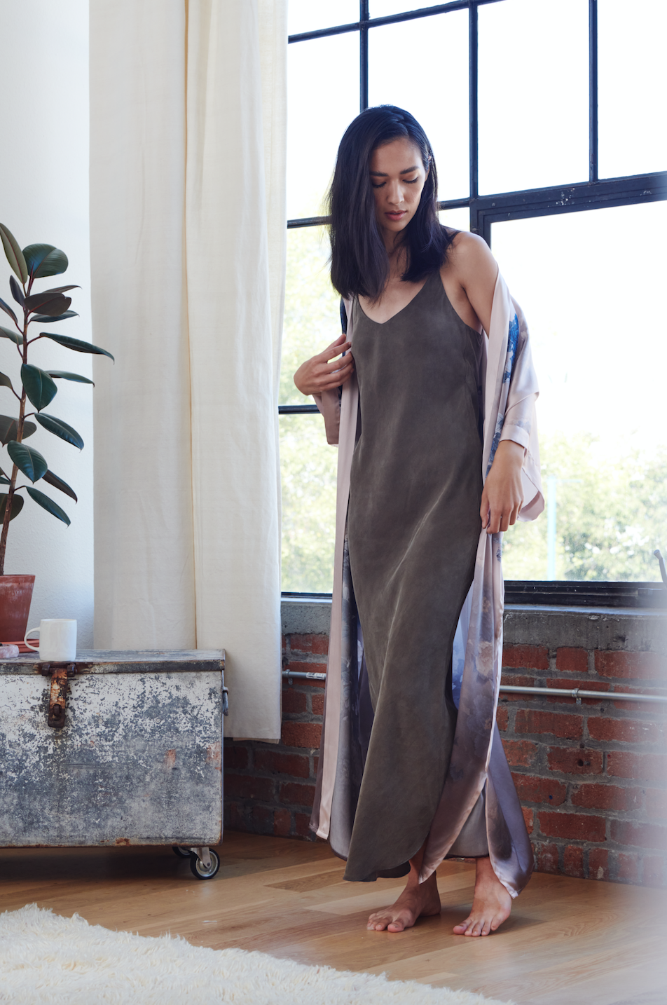 Silk Keina Kimono Robe