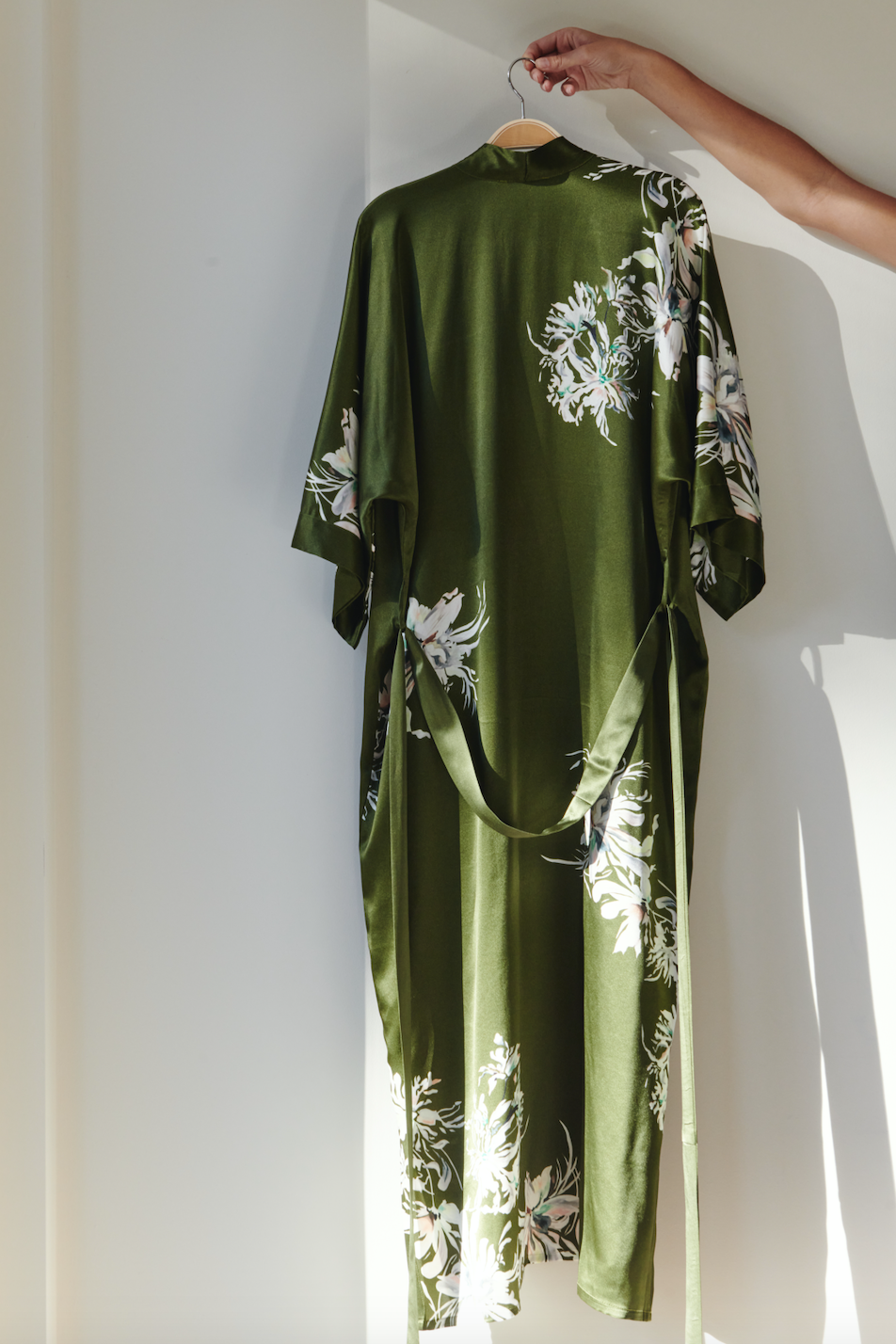 Washable Silk Plus Size Yuri Kimono Robe