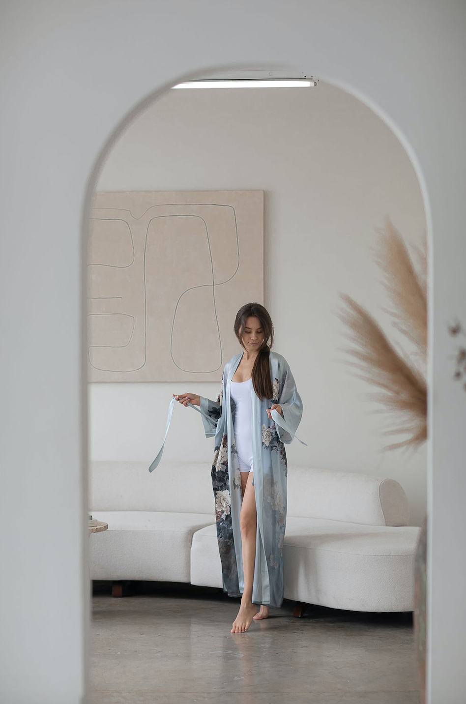 Silk Keina Kimono Robe