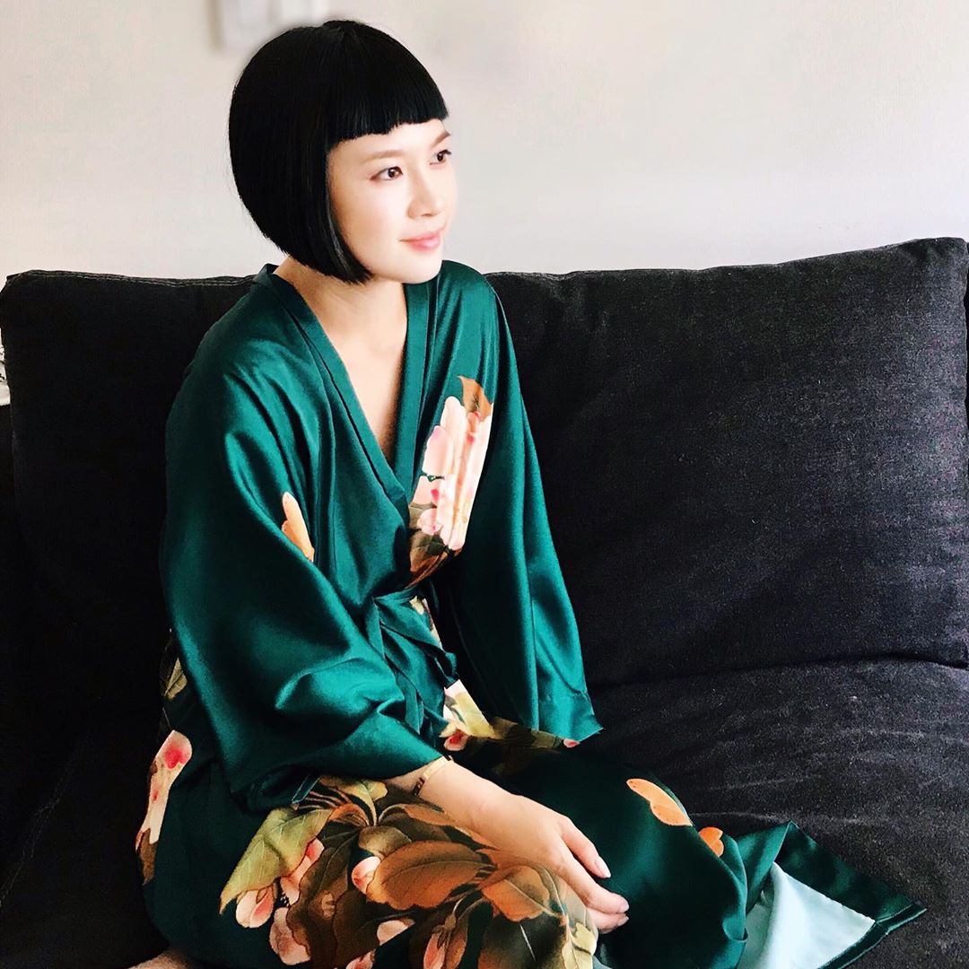 Peony & Butterfly Kimono Robe