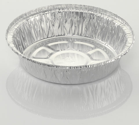 55 PACK – ALUMINUM PANS WITH PAPER LIDS / SMALL SIZE – Spare