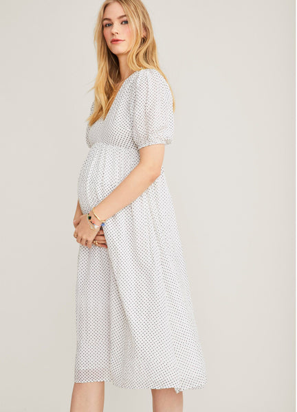 The Melanie Dress - Flowy Polka Dot | HATCH Collection – HATCH Collection