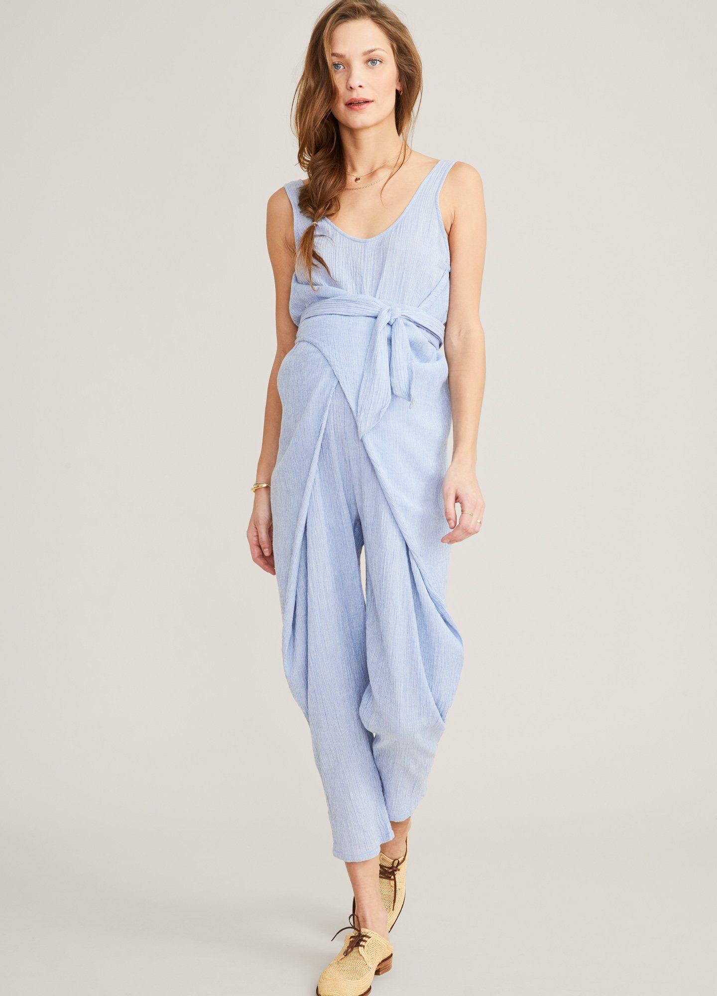 The Wrap Around Jumpsuit - Chic Maternity Jumper | HATCH Collection ...