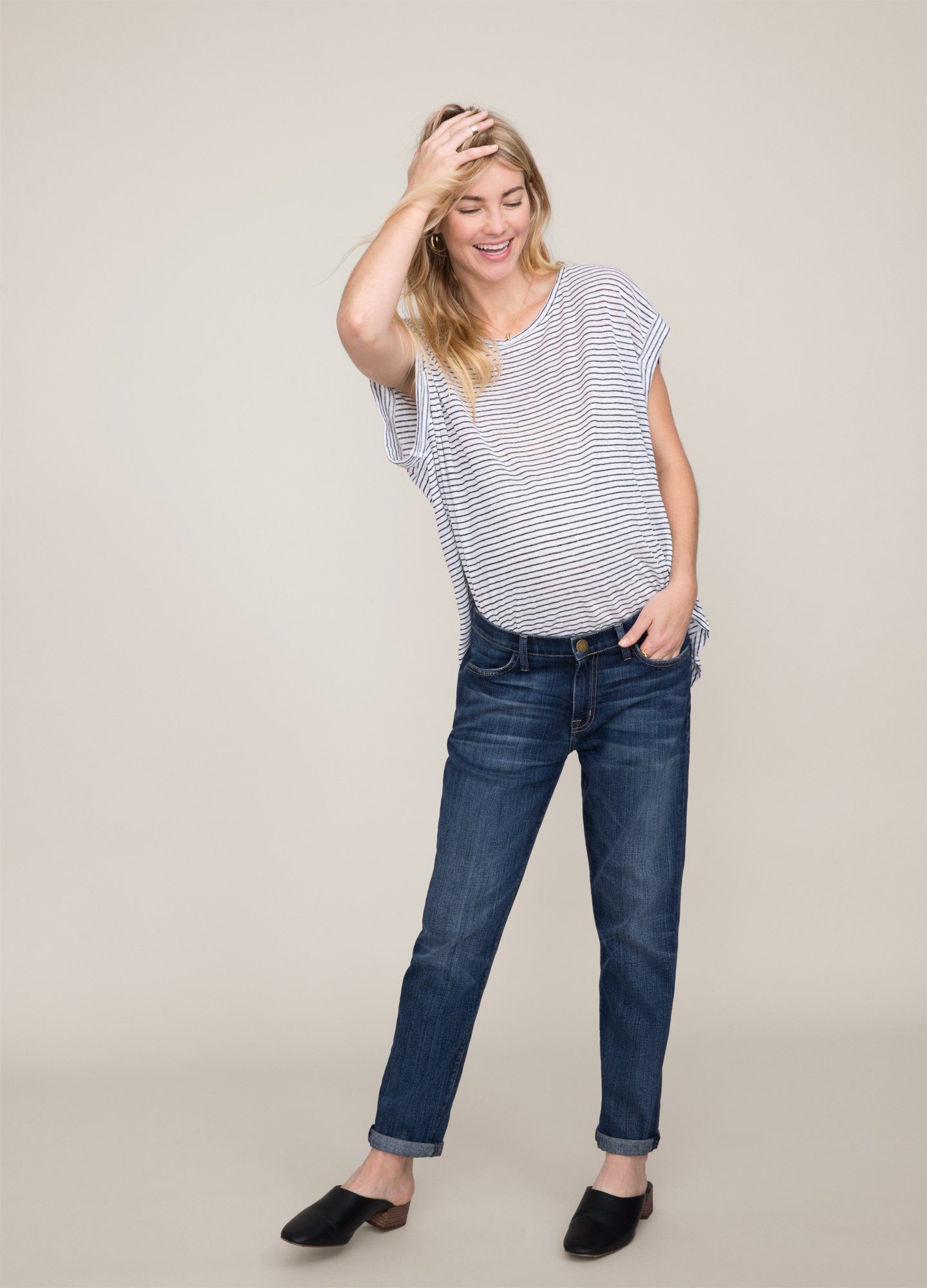 New Boyfriend Maternity Jean - Relaxed | HATCH Collection – HATCH ...
