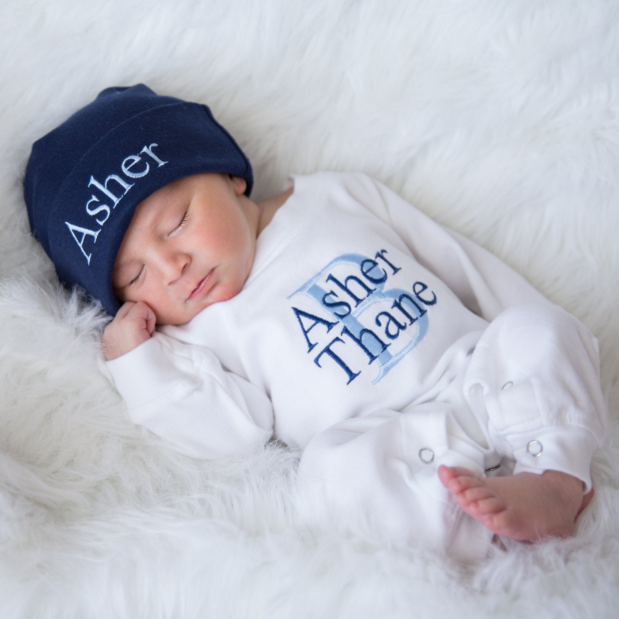 personalized coming home outfit boy