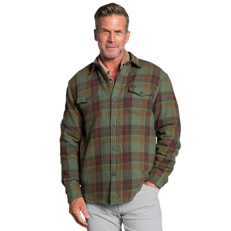 True Grit | Summit Shirt Jacket with Sherpa Lining – The Sherpa ...