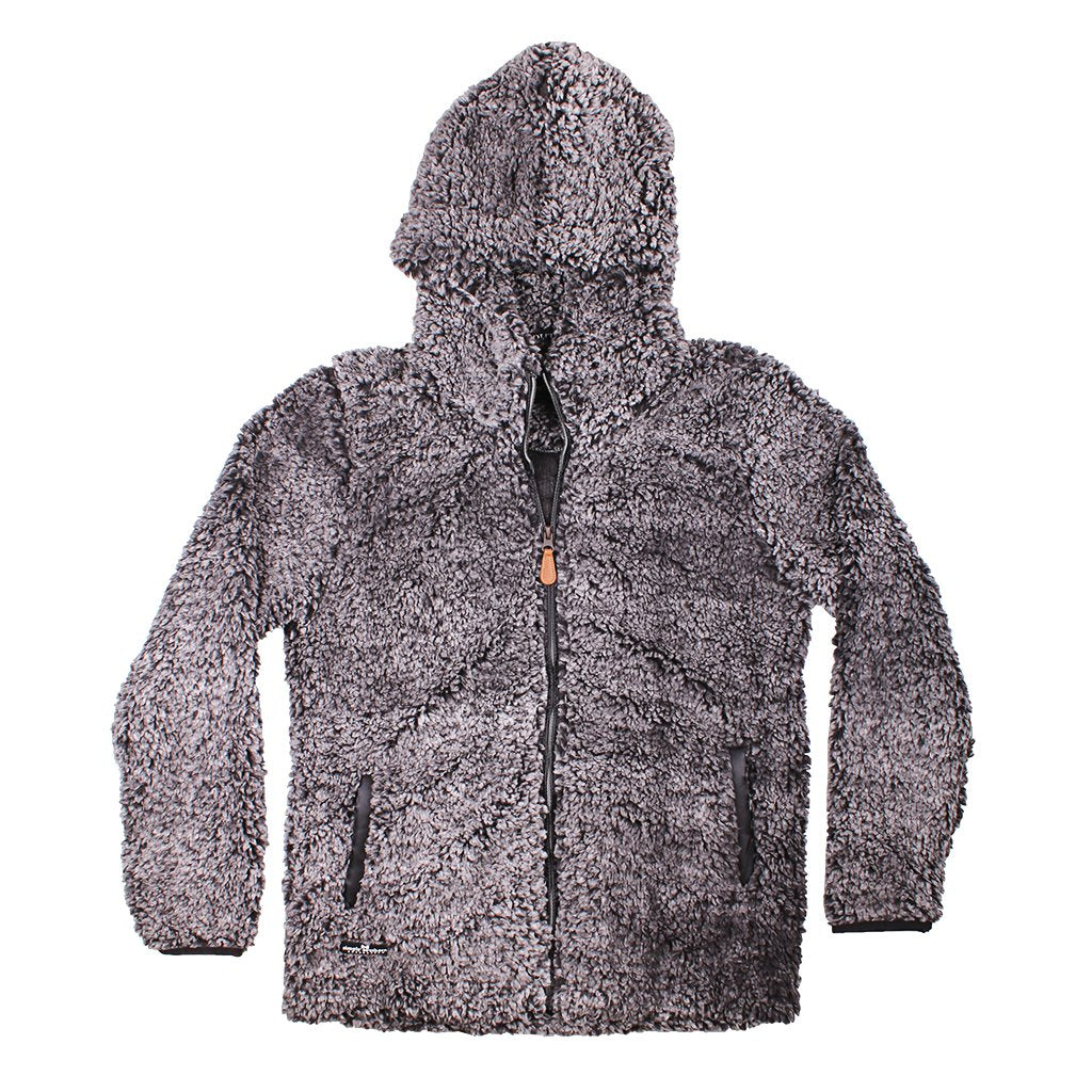 simply southern zip up sherpa