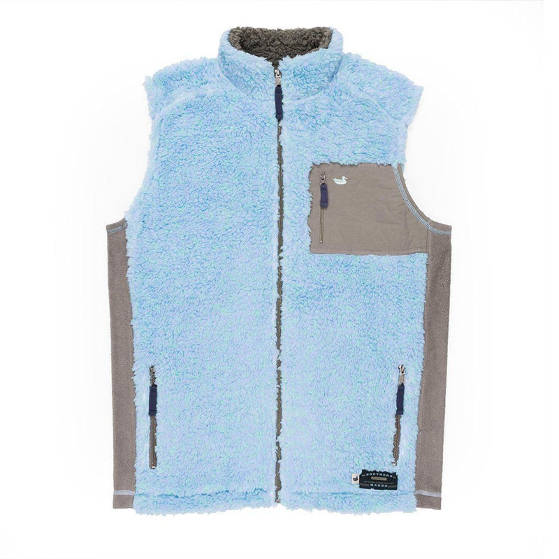 Southern Marsh Blue Ridge Sherpa Vest – The Sherpa Pullover Company