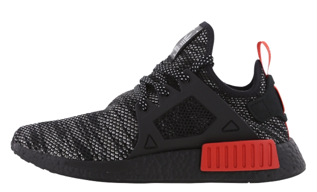 nmd xr1 black red