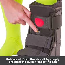 Orthopedic Air Cast-Fracture/Air Walker, Orthopedic Air Walker Boot Cast for Ankle Sprains, Fractures and Achilles Tendonitis Medical Recovery, Protection and Healing Boot - Toe, Foot or Ankle Injuries