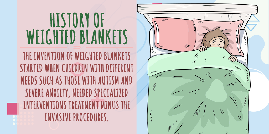 history of weighted blankets