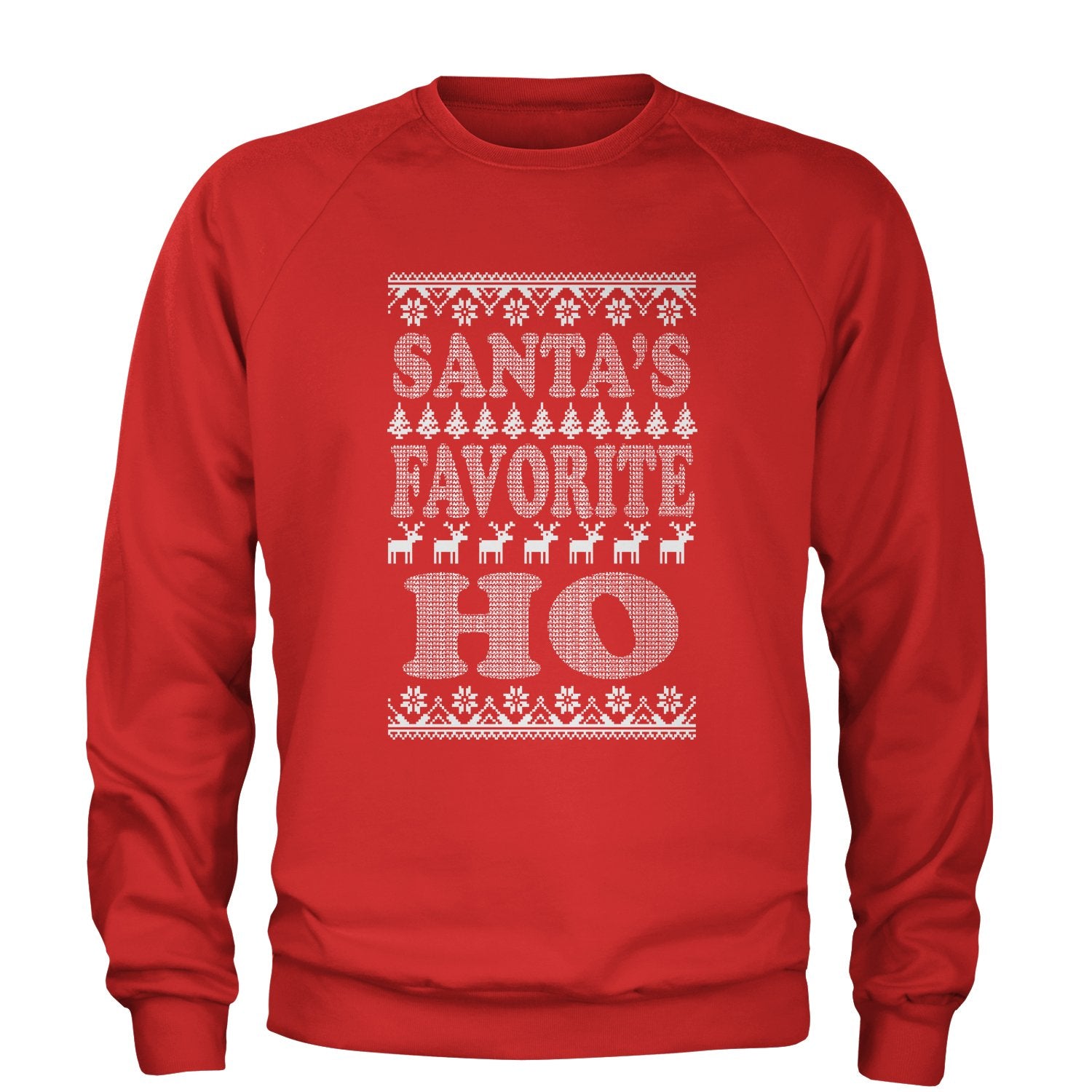 santa's favorite ho sweatshirt