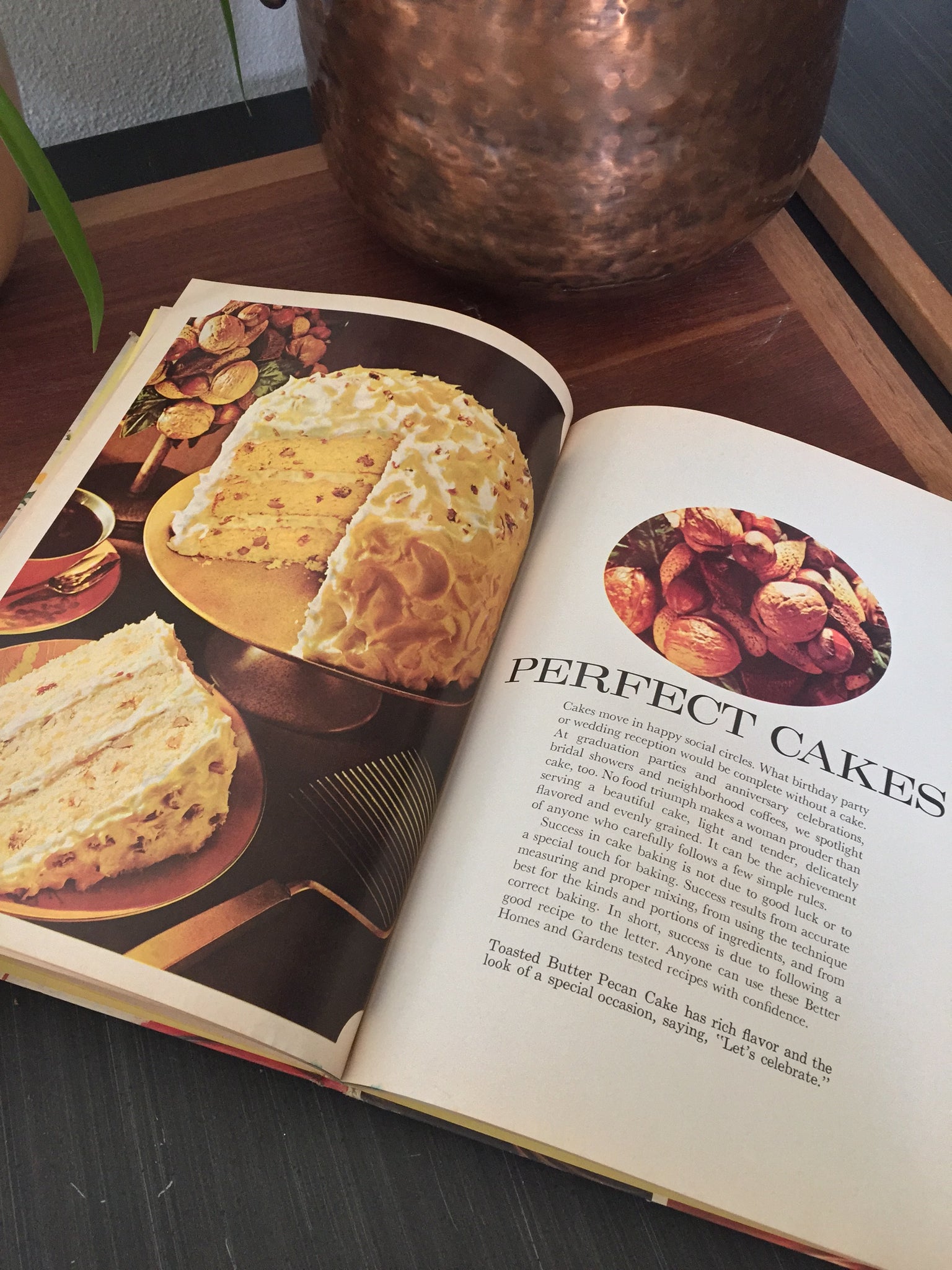 Vintage Better Homes Gardens Pies And Cakes Cookbook 1970
