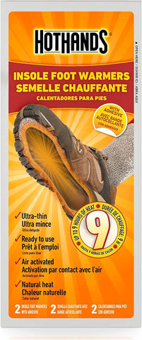 Aurora Heat's Reusable Foot Warmers are superior to the disposable air-activated insoles for their reusability and effectiveness