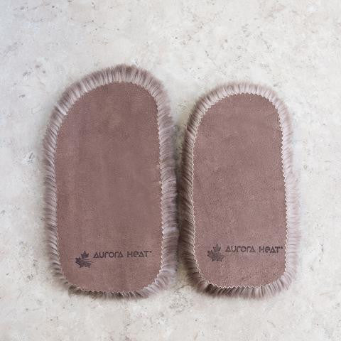 Ultra Foot Warmers come in small and large.  The right size for you depends on your shoe size.