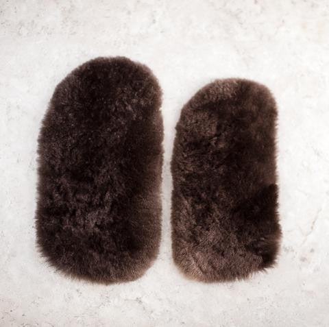 Ultra Foot Warmers come in small and large.  The right size for you depends on your shoe size.