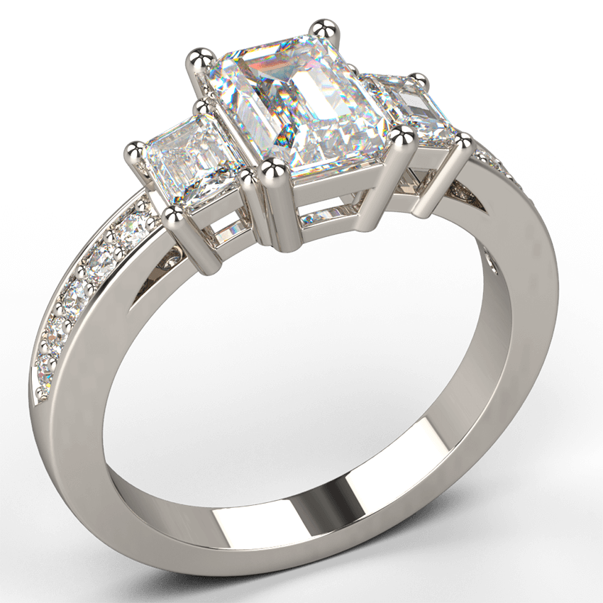 Australian Black Opal Diamond Halo Platinum Ring – jeweleretteandco