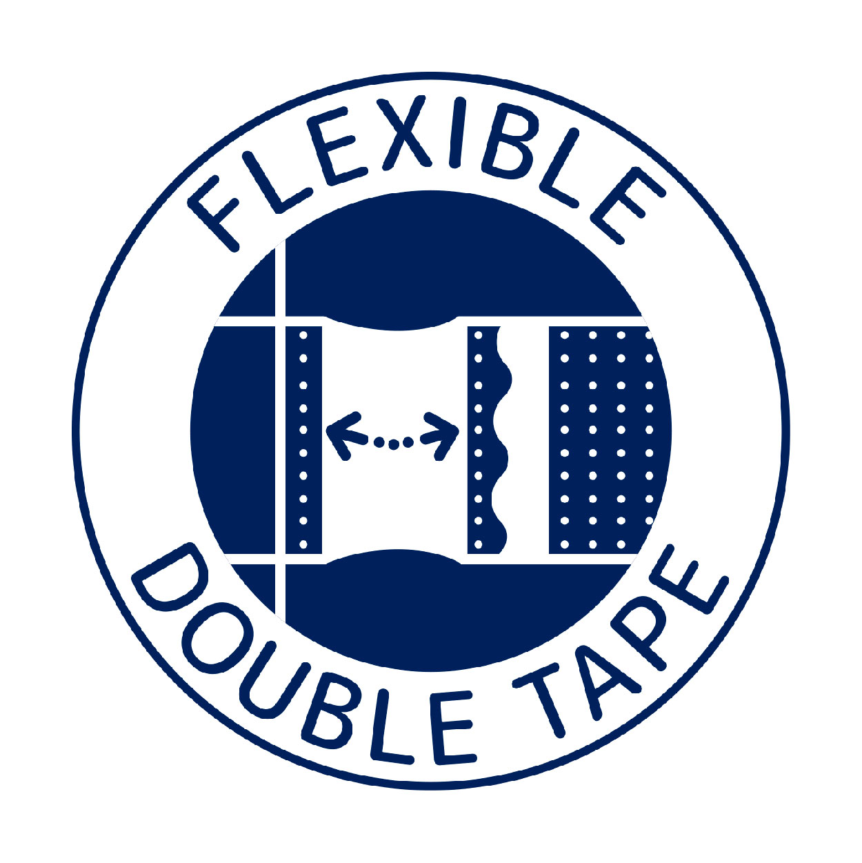 Flexible double tape