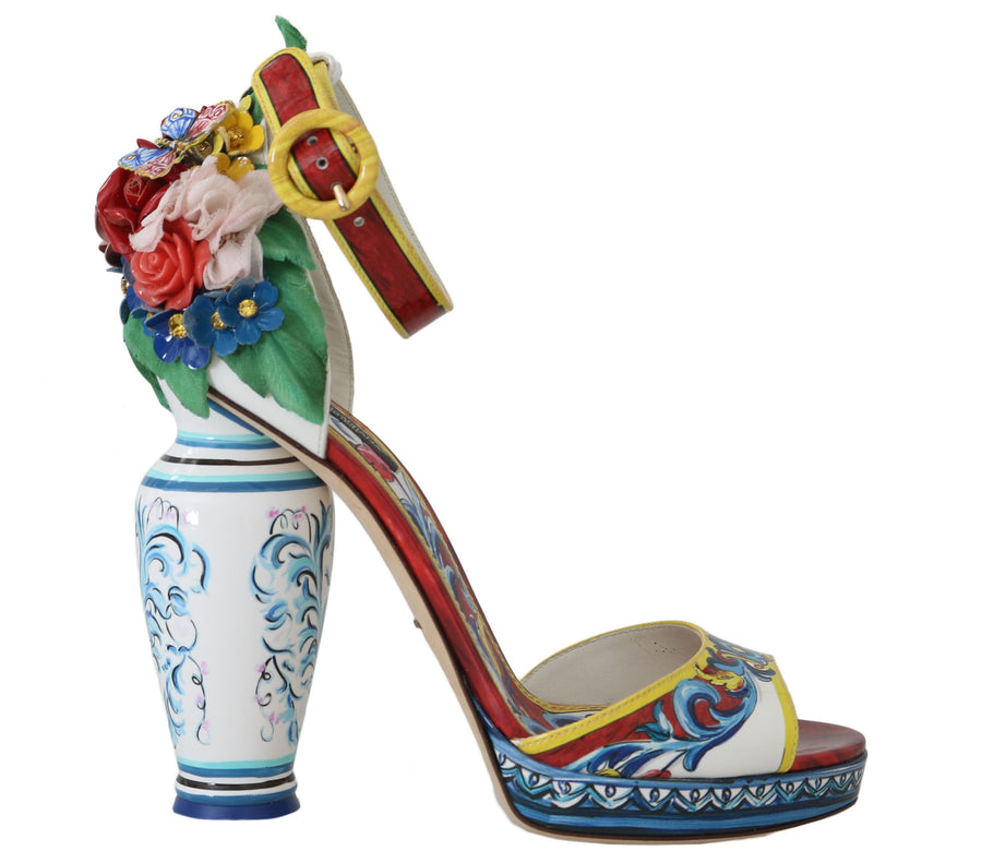 dolce and gabbana majolica shoes