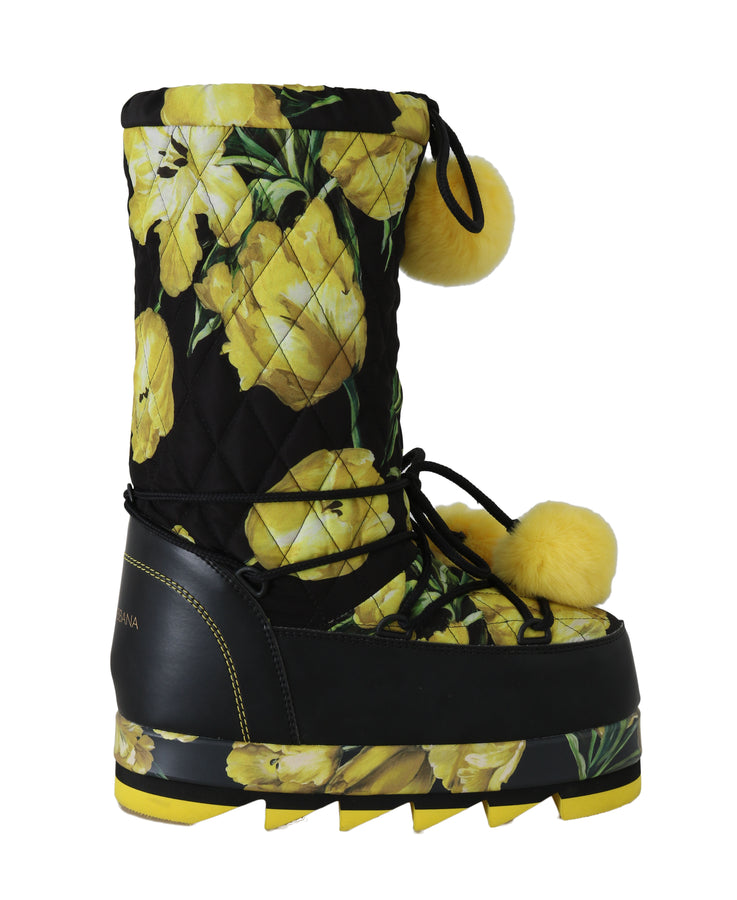 dolce and gabbana snow boots