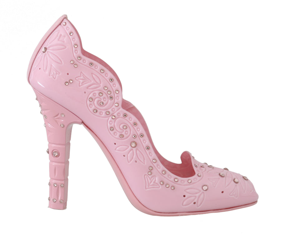 Dolce \u0026 Gabbana CINDERELLA Pink Crystal 