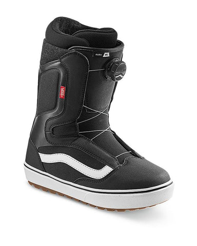 Vans Mens Aura OG Snowboard Boots - Black/White  - 2021