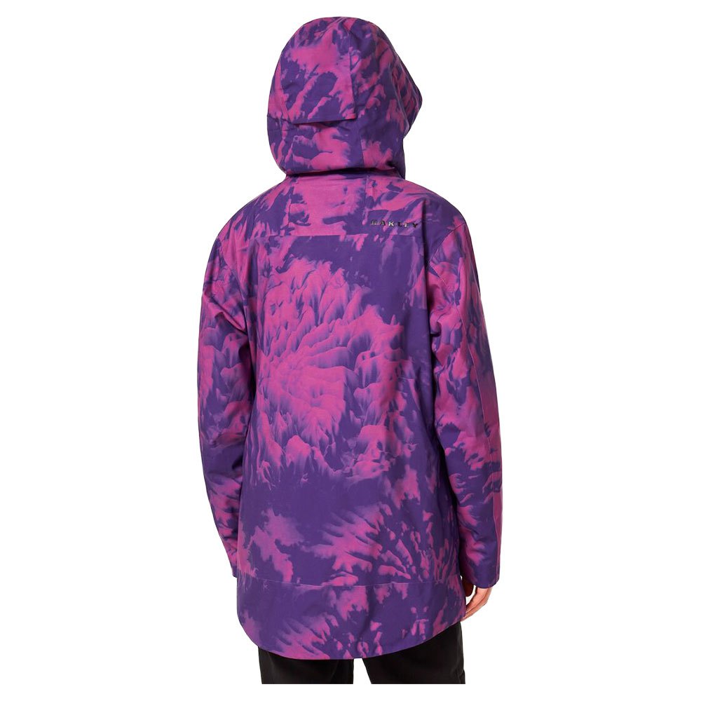 Oakley Juno Shell Snow Jacket Purple Mountain Td Print 2023 | Snow Apparel  Mens | Trojan Wake Ski Snow