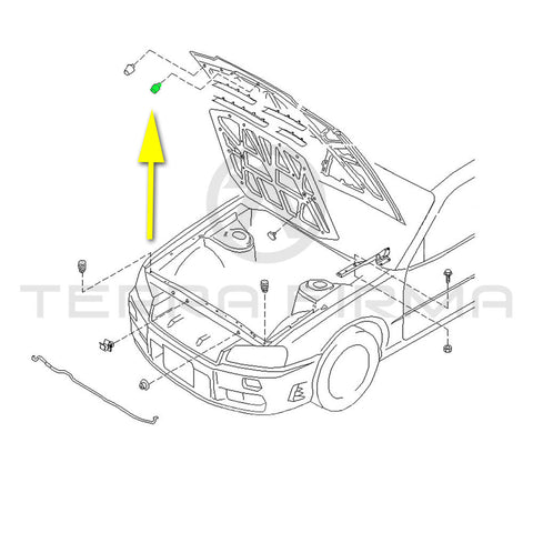 Nissan Skyline R33 Gtr Gts25t R34 Gtr Gtt Hood Rubber Bumper On Hood Terra Firma Automotive