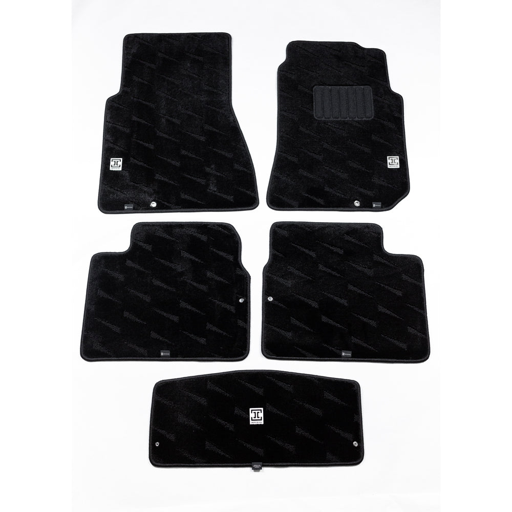 HKS FLOOR MAT R32GT-R FRONT SET 51007-AK372, BK | sport-u.com