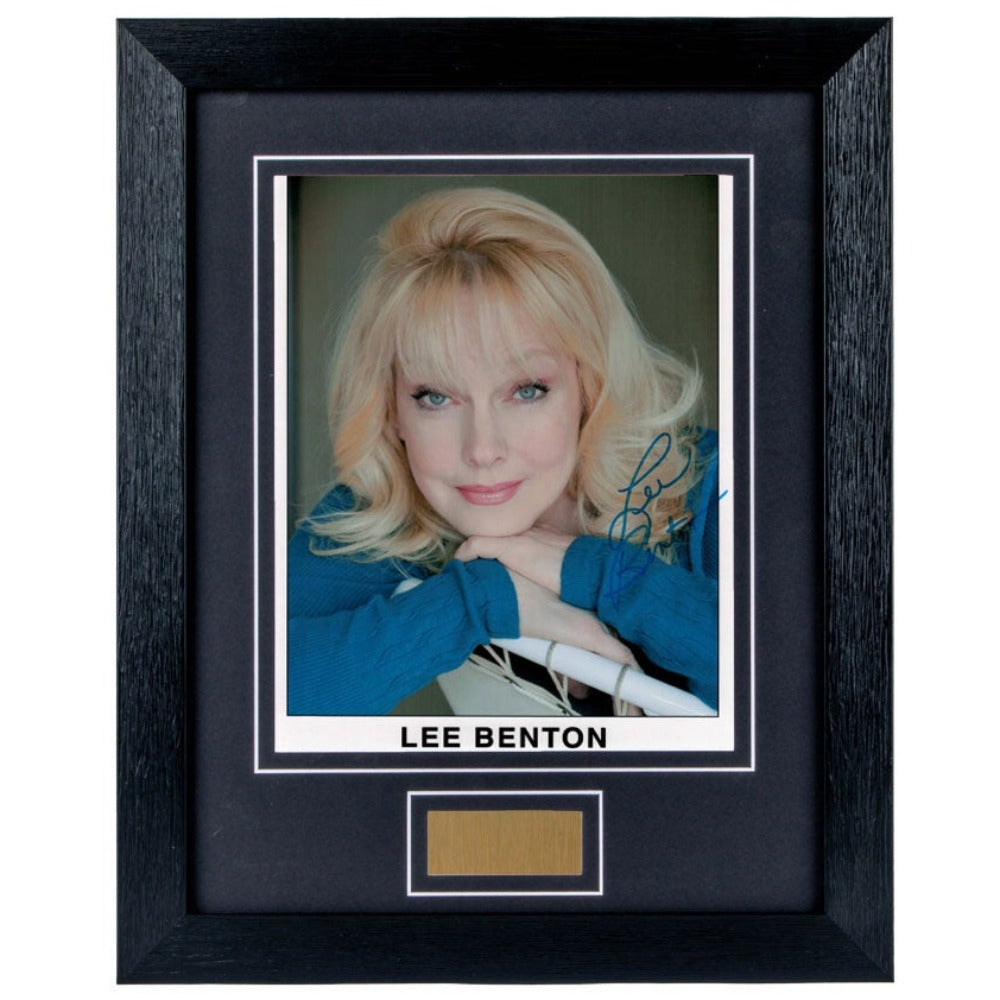 Lee Benton Signed Framed Photo – exclusivesignings