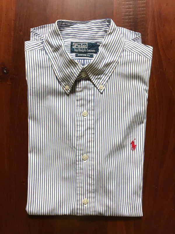 Polo Ralph Lauren Short Sleeve Shirt #C268 FREE AUS POSTAGE – Fossil  Vintage Australia