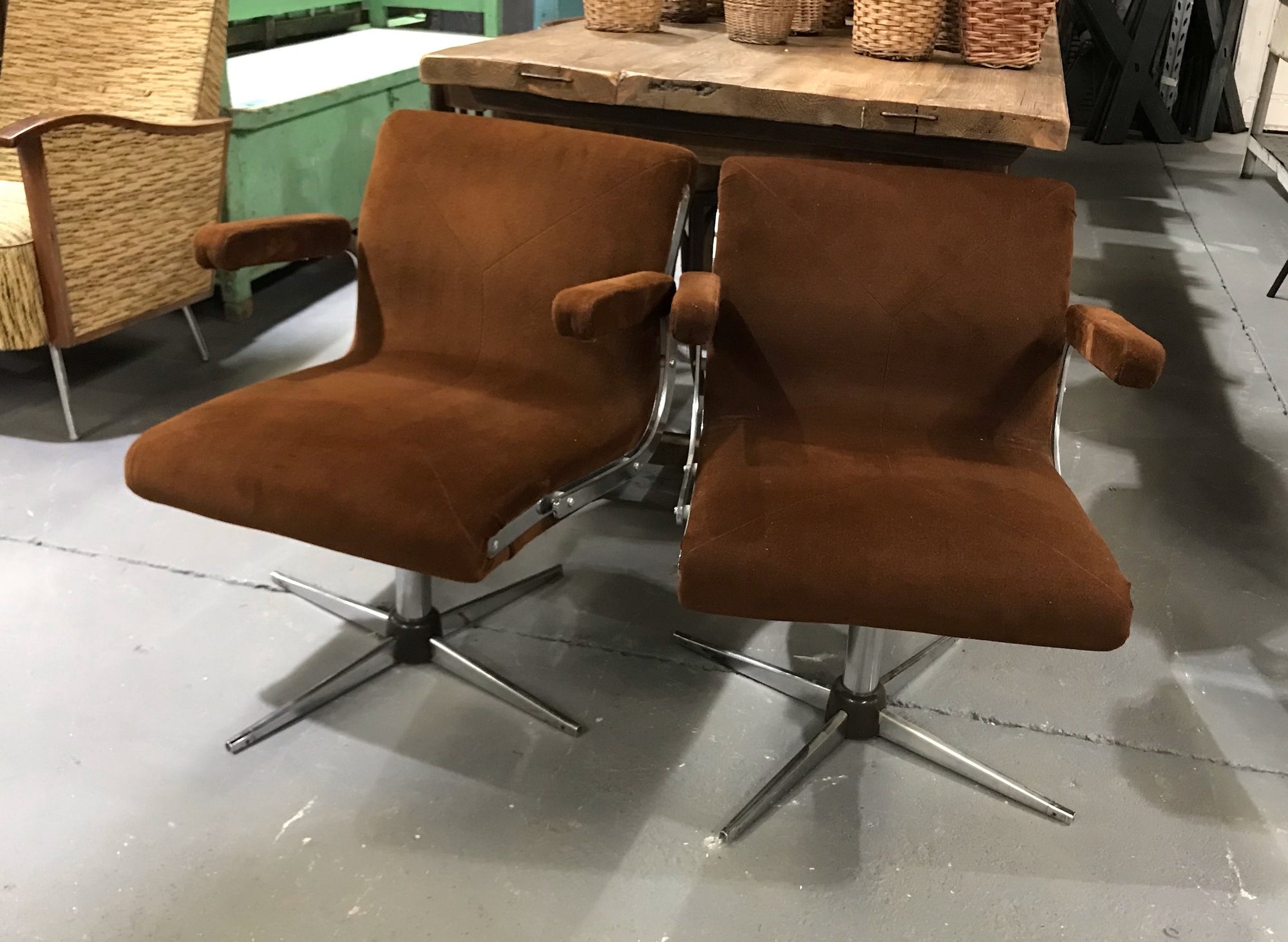 century furniture swivel chairs