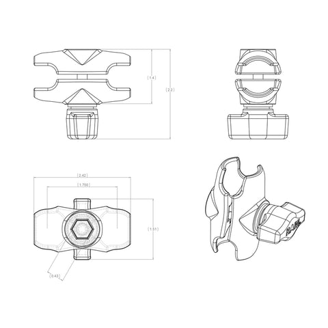 RAM-B-201U-A Drawing File