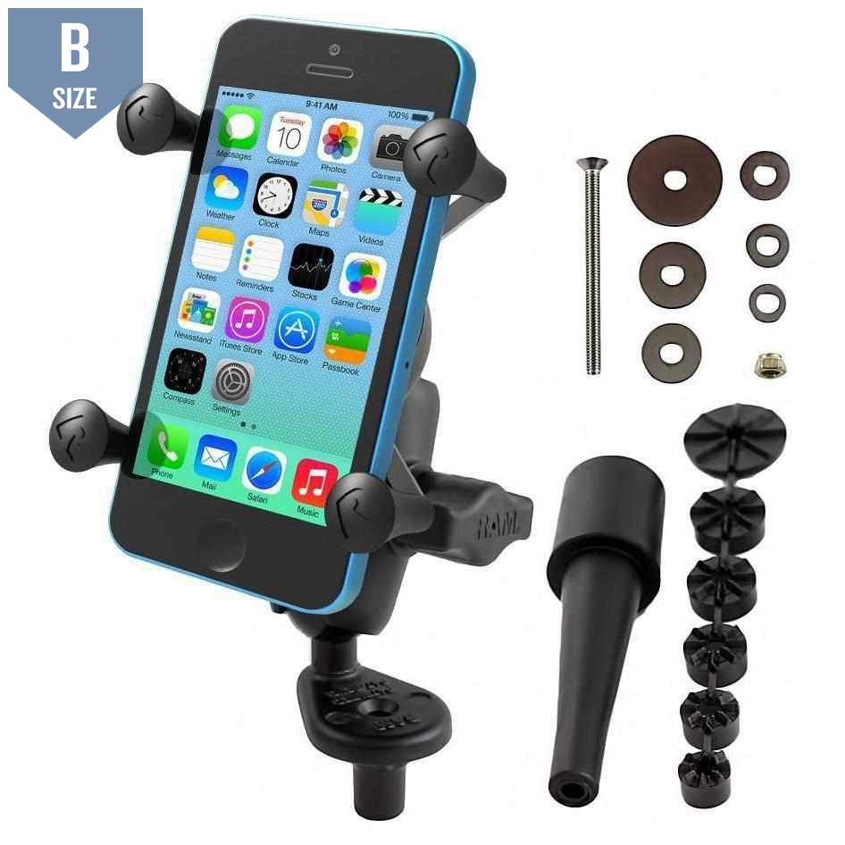 stem mount phone holder