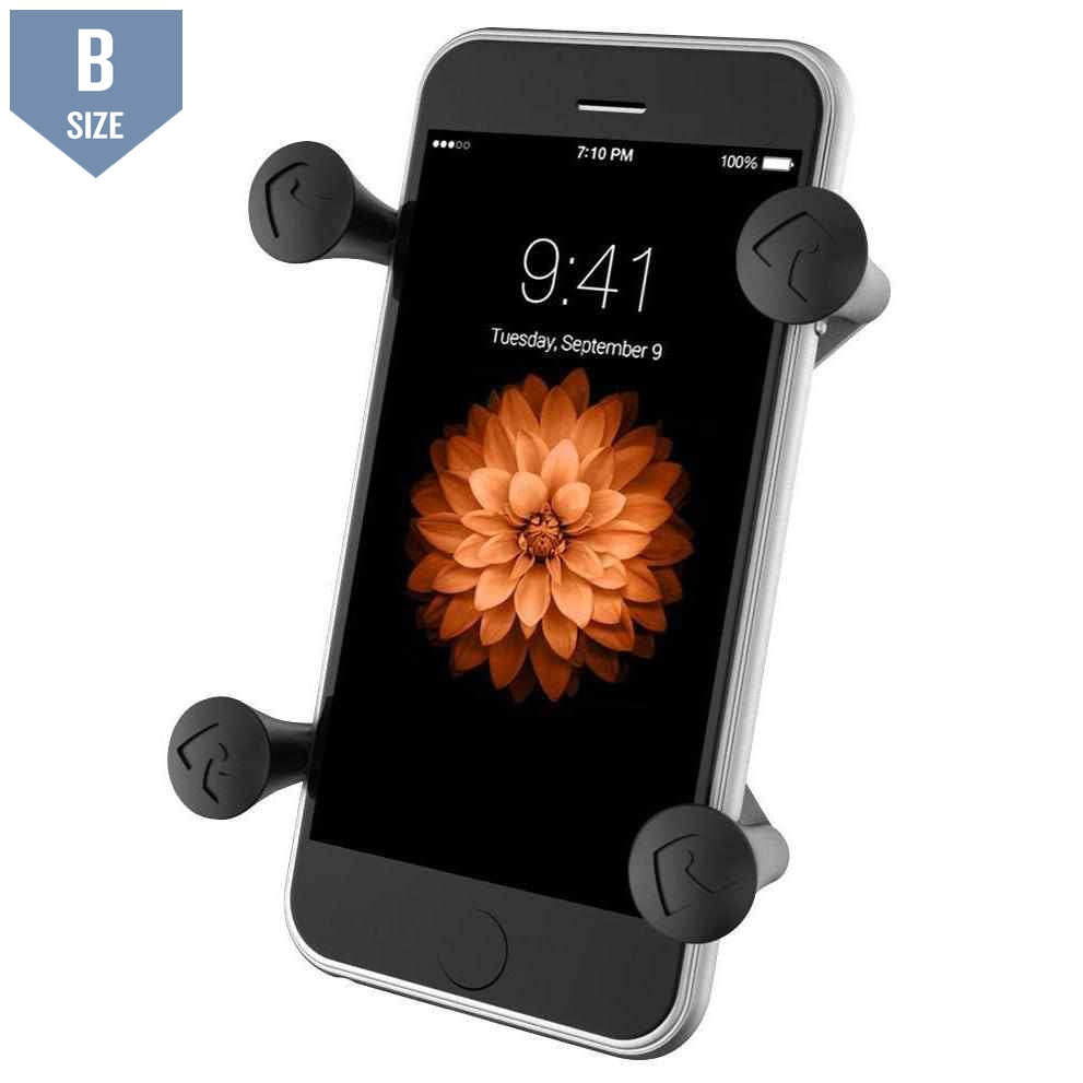 RAM X-Grip Universal Phone Holder (RAM-HOL-UN7BU)-Modest Mounts