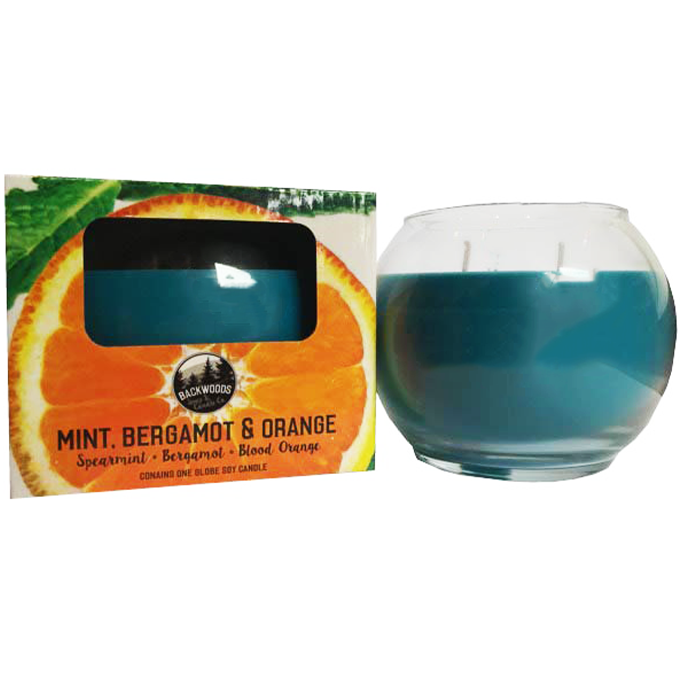 Mint, Bergamot, and Orange Globe